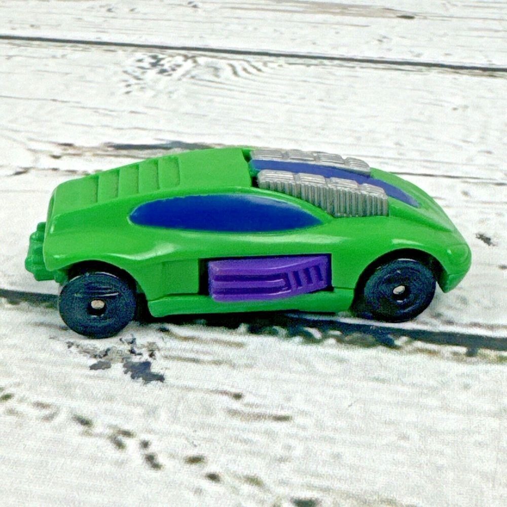 Hot Wheels "Green‎ Machine" [1994] Mattel Inc Green Purple Toy Car Vehicle